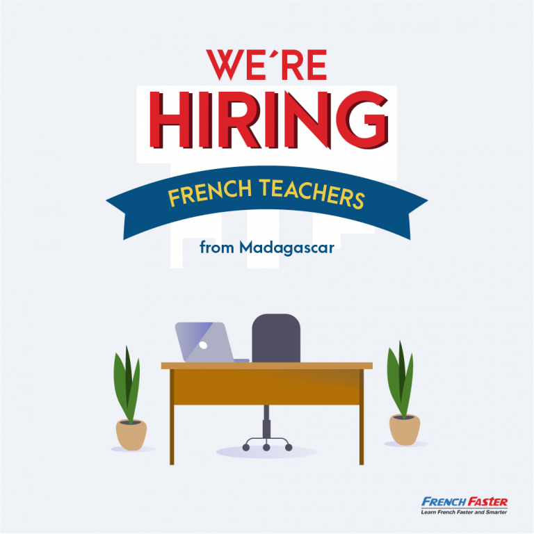 online french tutor job application madagascar